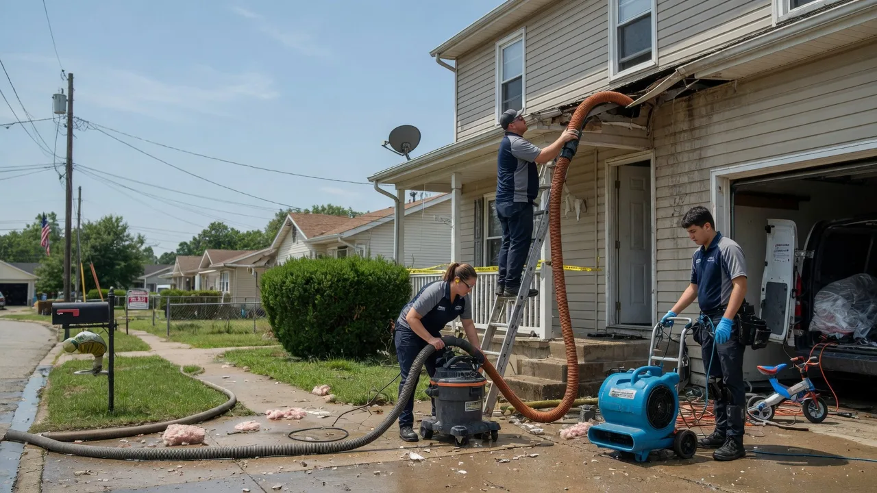 Water Damage Restoration in Sadler, TX near me